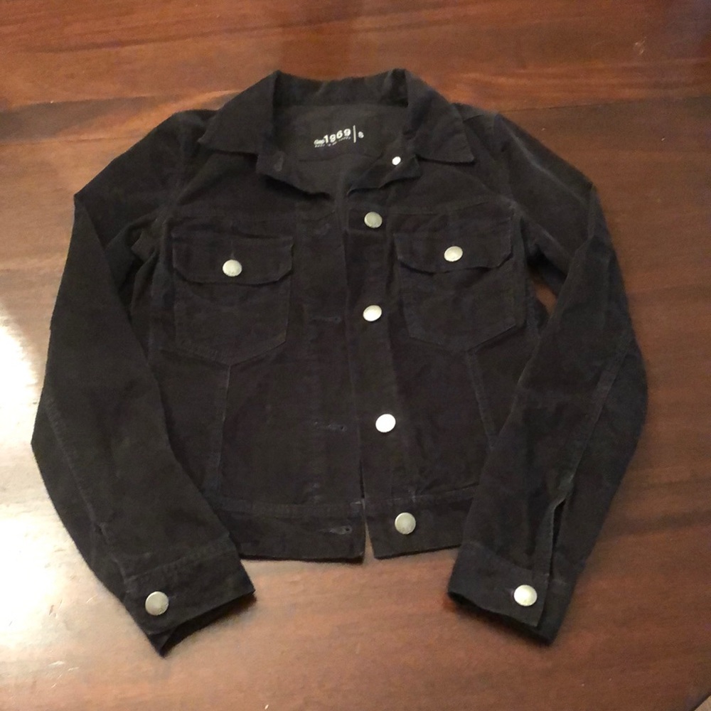 Black corduroy jacket